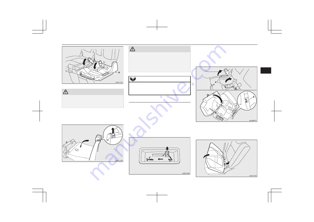 Mitsubishi 2015 OUTLANDER Owner'S Manual Download Page 81