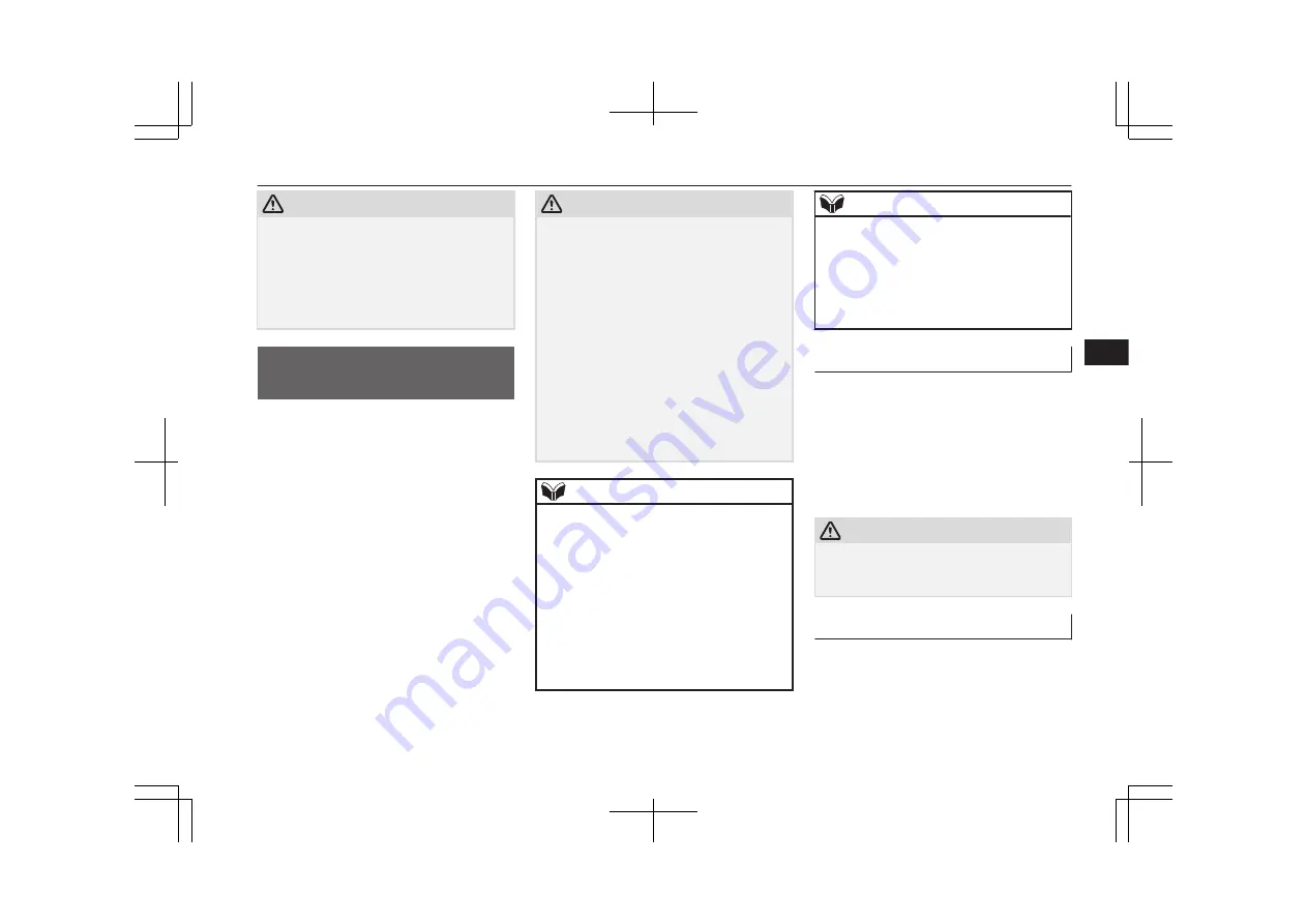 Mitsubishi 2015 OUTLANDER Owner'S Manual Download Page 249