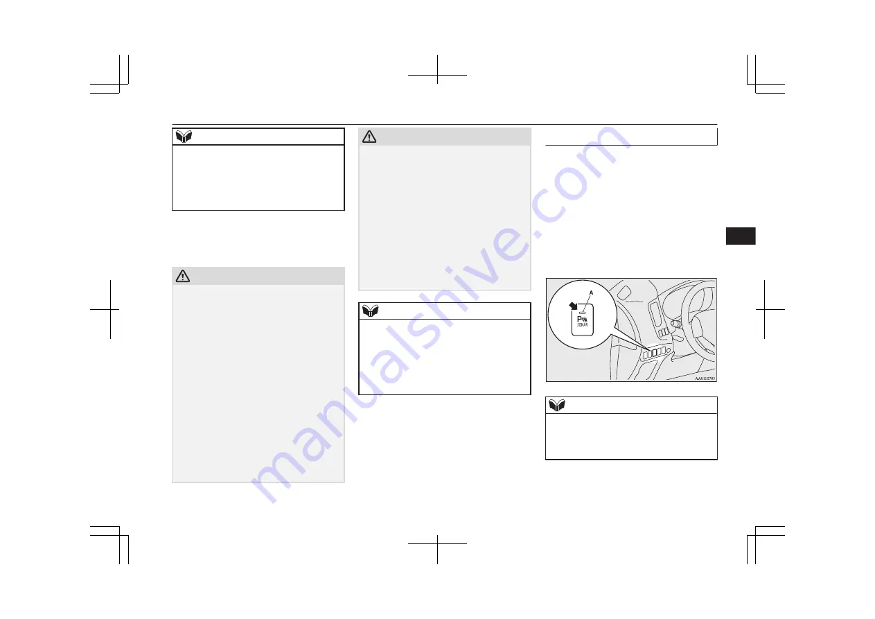 Mitsubishi 2015 OUTLANDER Owner'S Manual Download Page 291