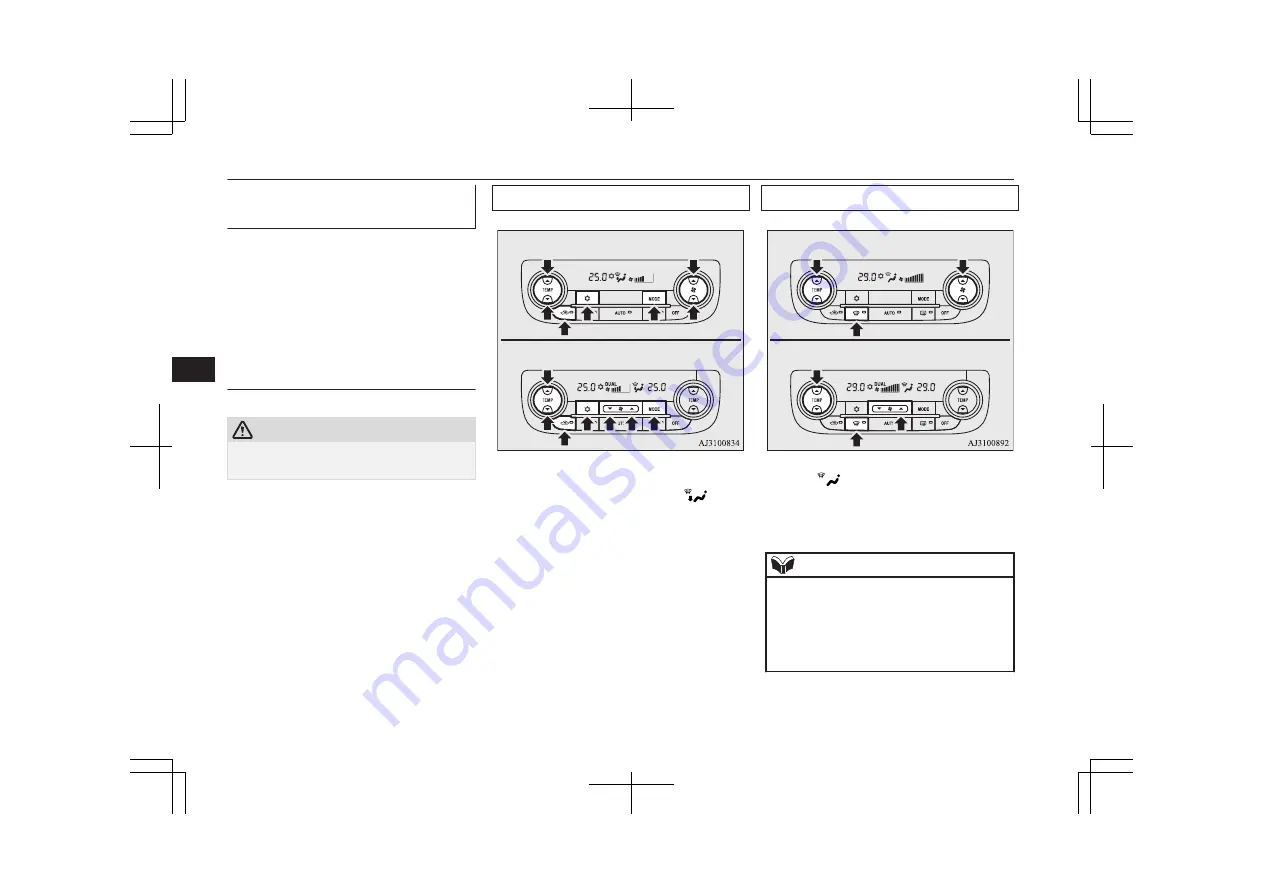 Mitsubishi 2015 OUTLANDER Owner'S Manual Download Page 310