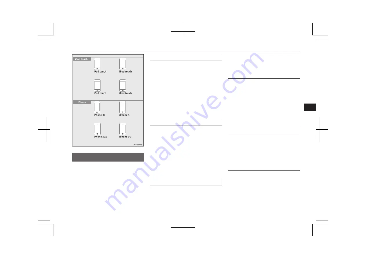 Mitsubishi 2015 OUTLANDER Owner'S Manual Download Page 315