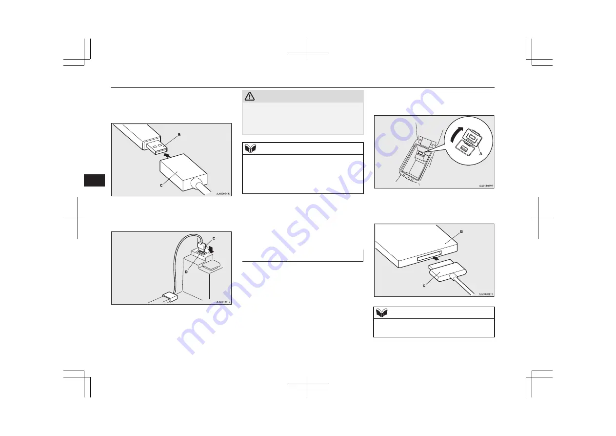 Mitsubishi 2015 OUTLANDER Owner'S Manual Download Page 368