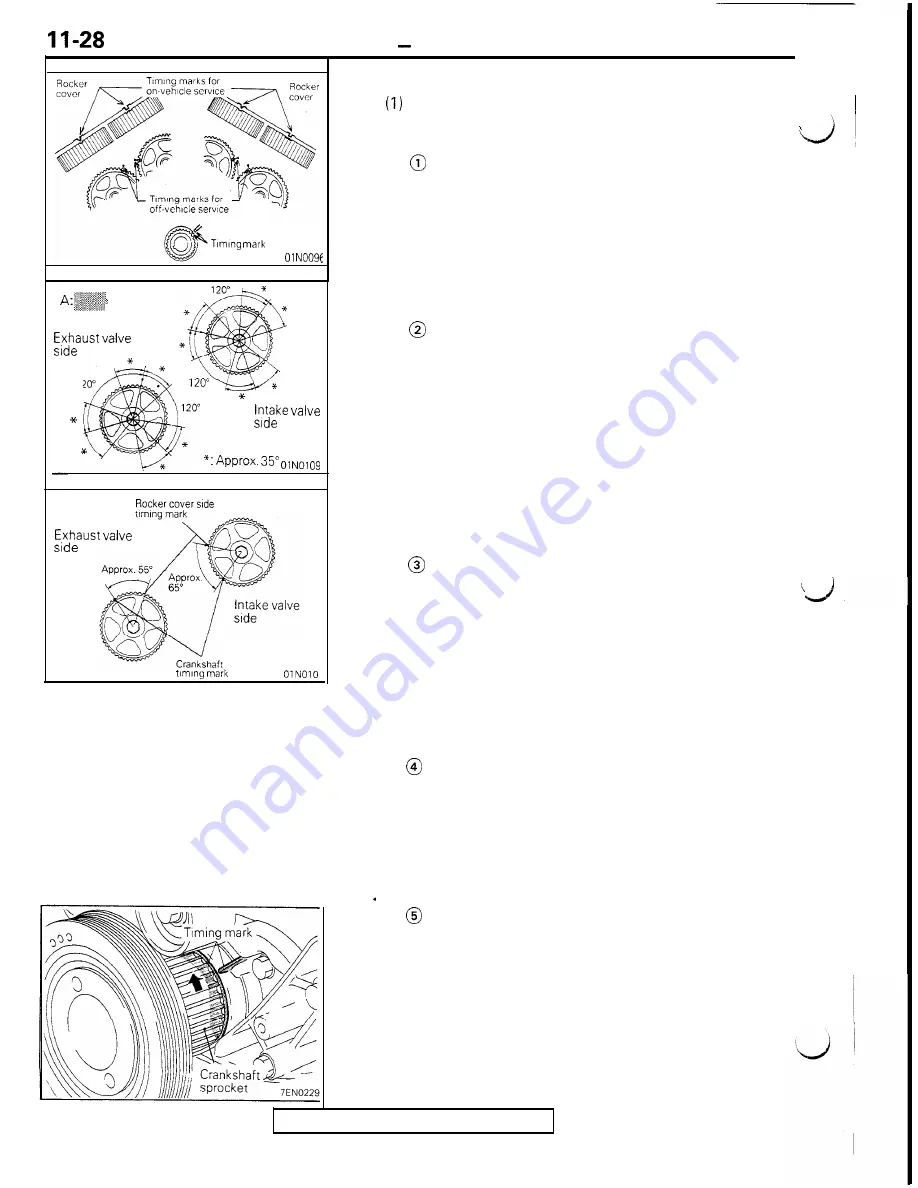 Mitsubishi 3000GT 1991 Service Manual Download Page 78