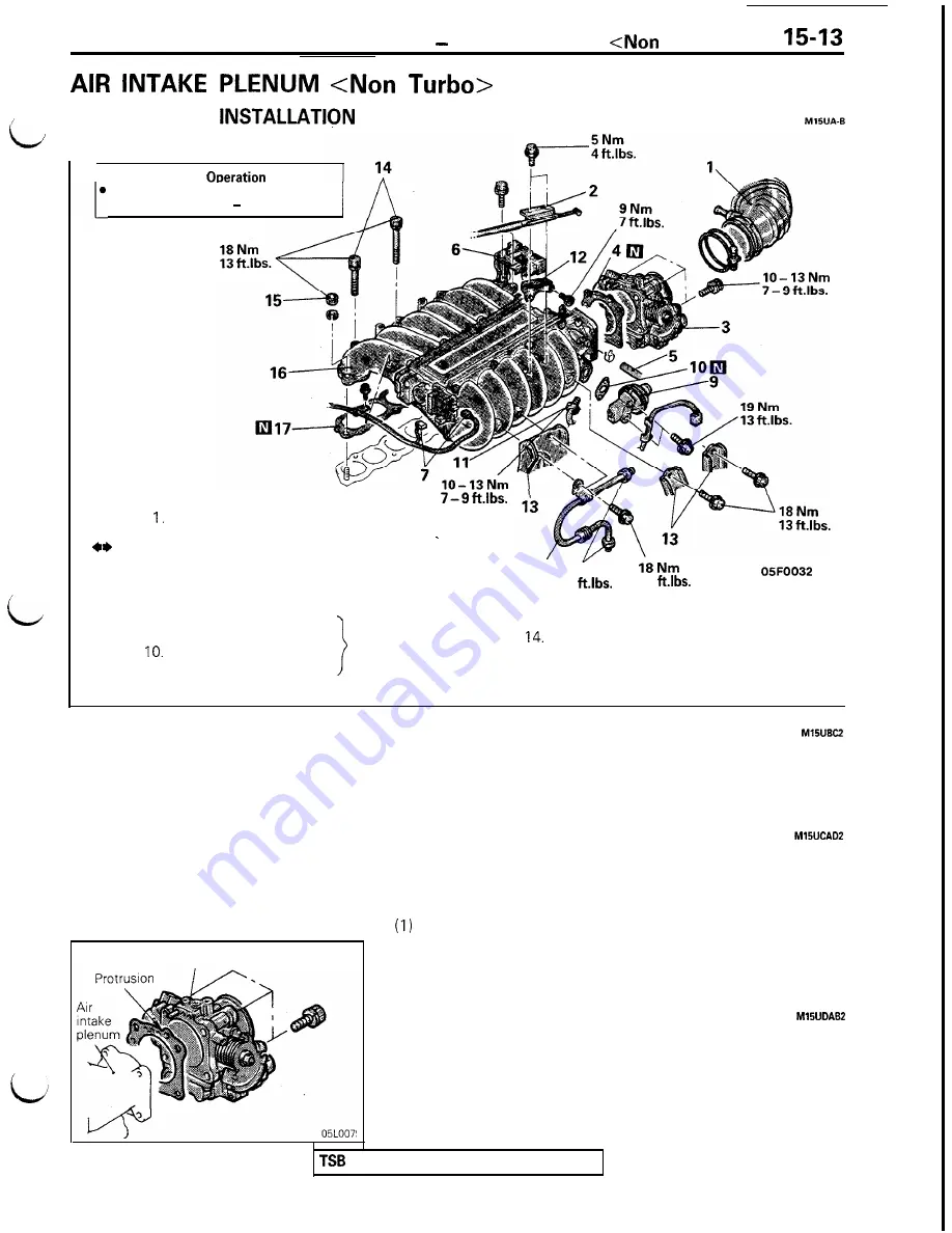 Mitsubishi 3000GT 1991 Service Manual Download Page 323