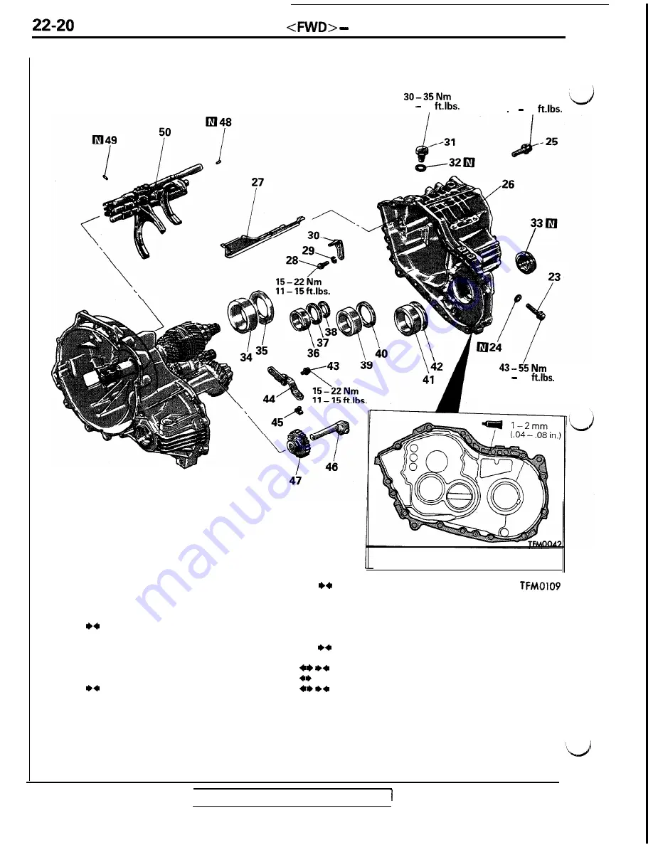 Mitsubishi 3000GT 1991 Service Manual Download Page 400