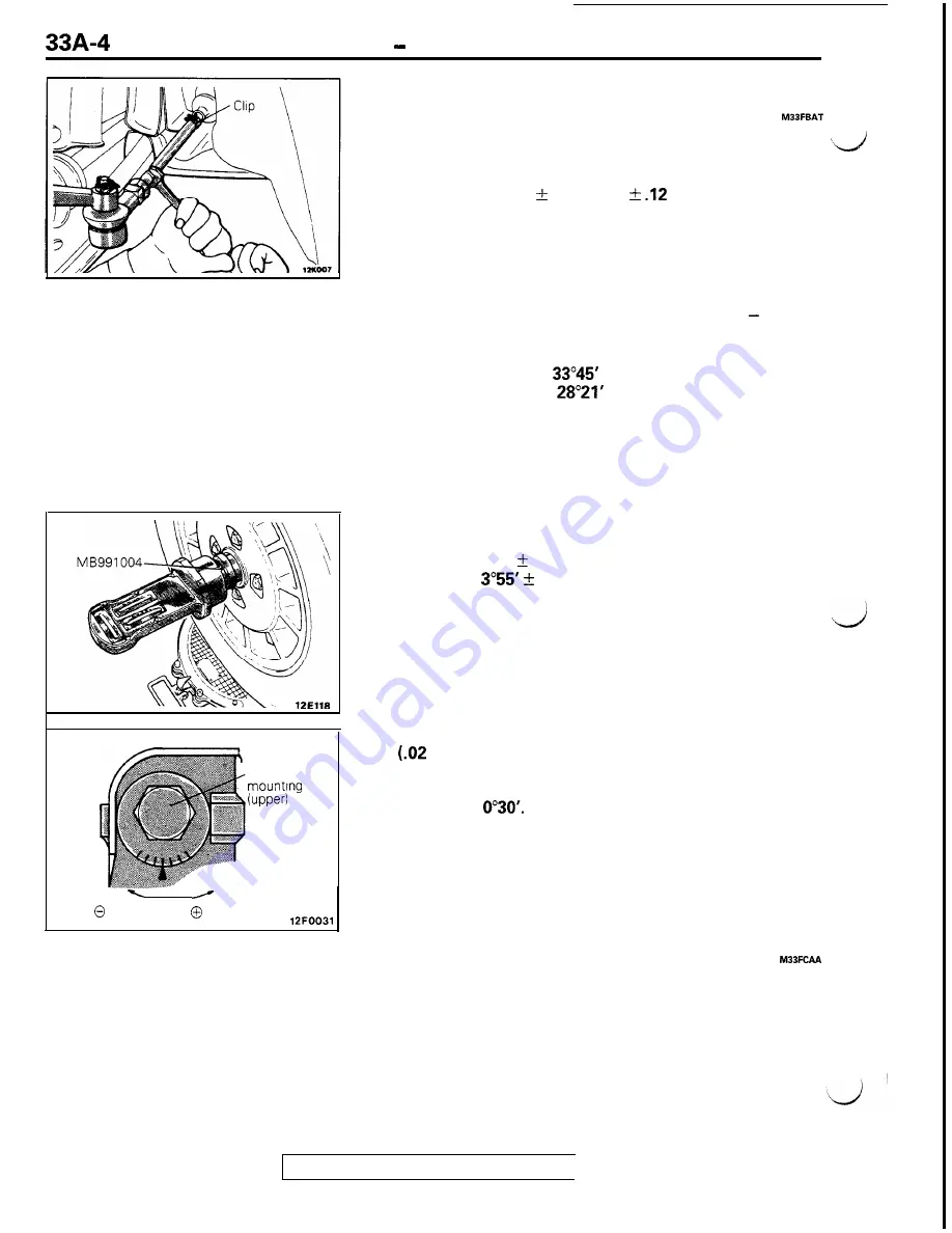 Mitsubishi 3000GT 1991 Service Manual Download Page 654