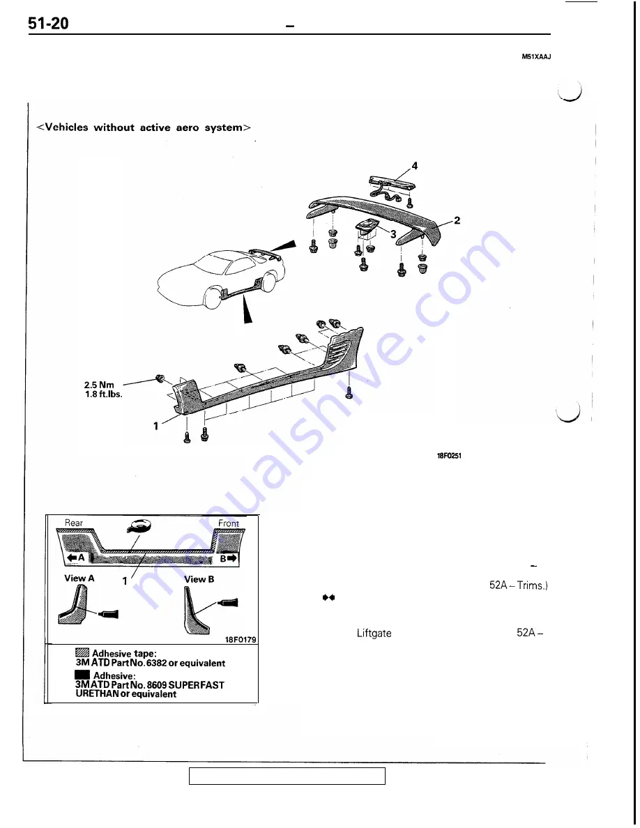 Mitsubishi 3000GT 1991 Service Manual Download Page 958