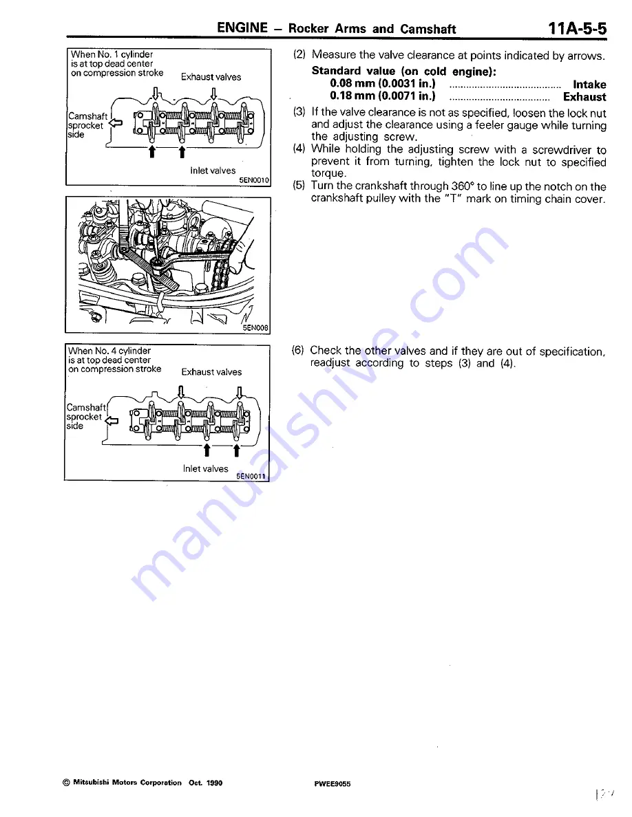 Mitsubishi 4G5 SERIES Workshop Manual Download Page 30