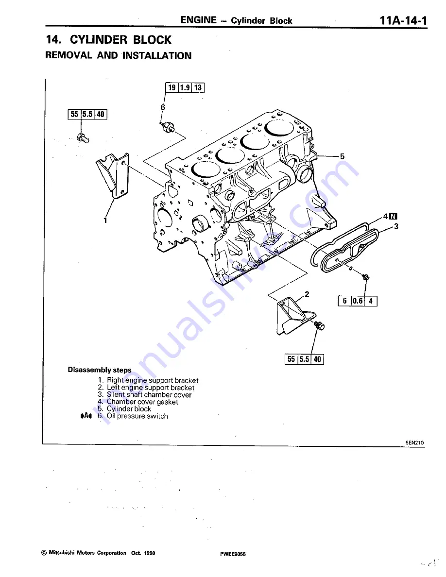 Mitsubishi 4G5 SERIES Скачать руководство пользователя страница 68