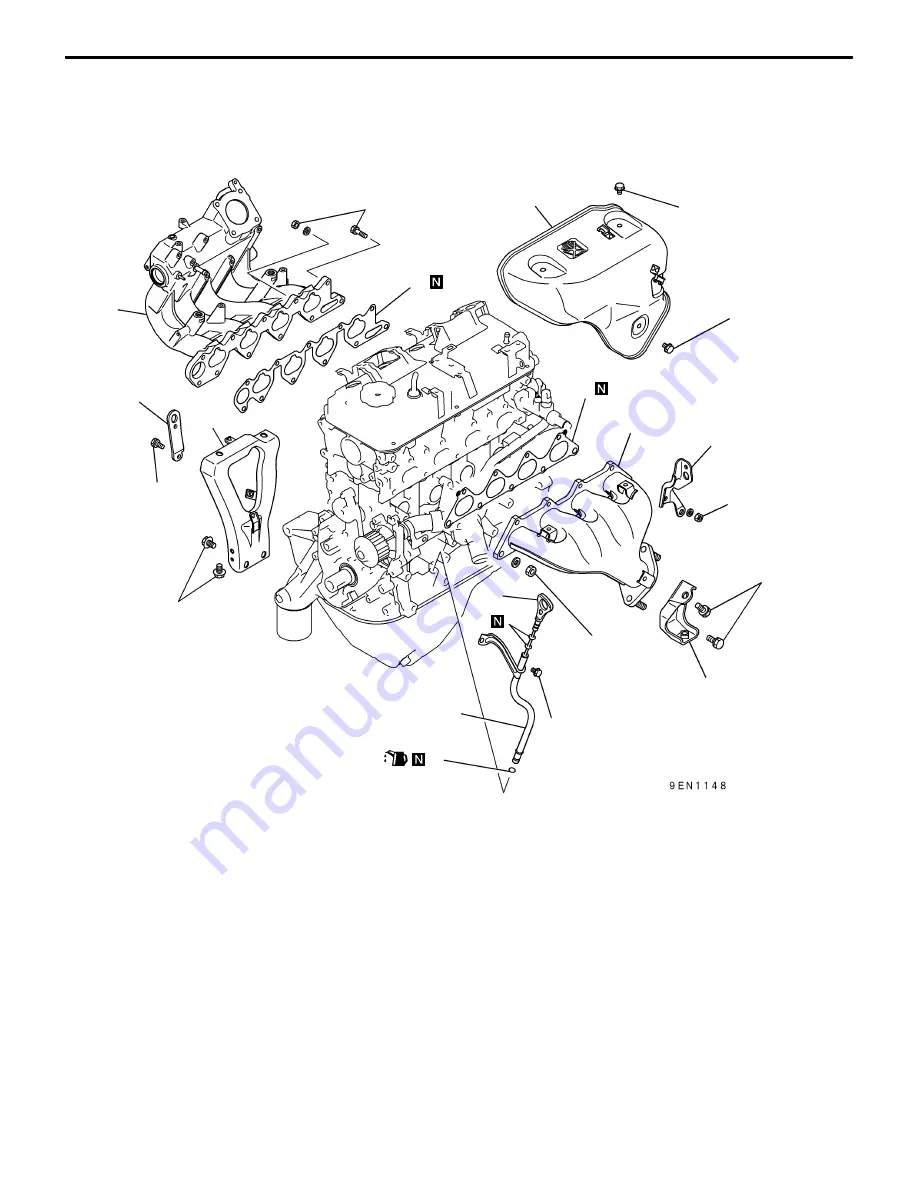 Mitsubishi 4G9 series Скачать руководство пользователя страница 63