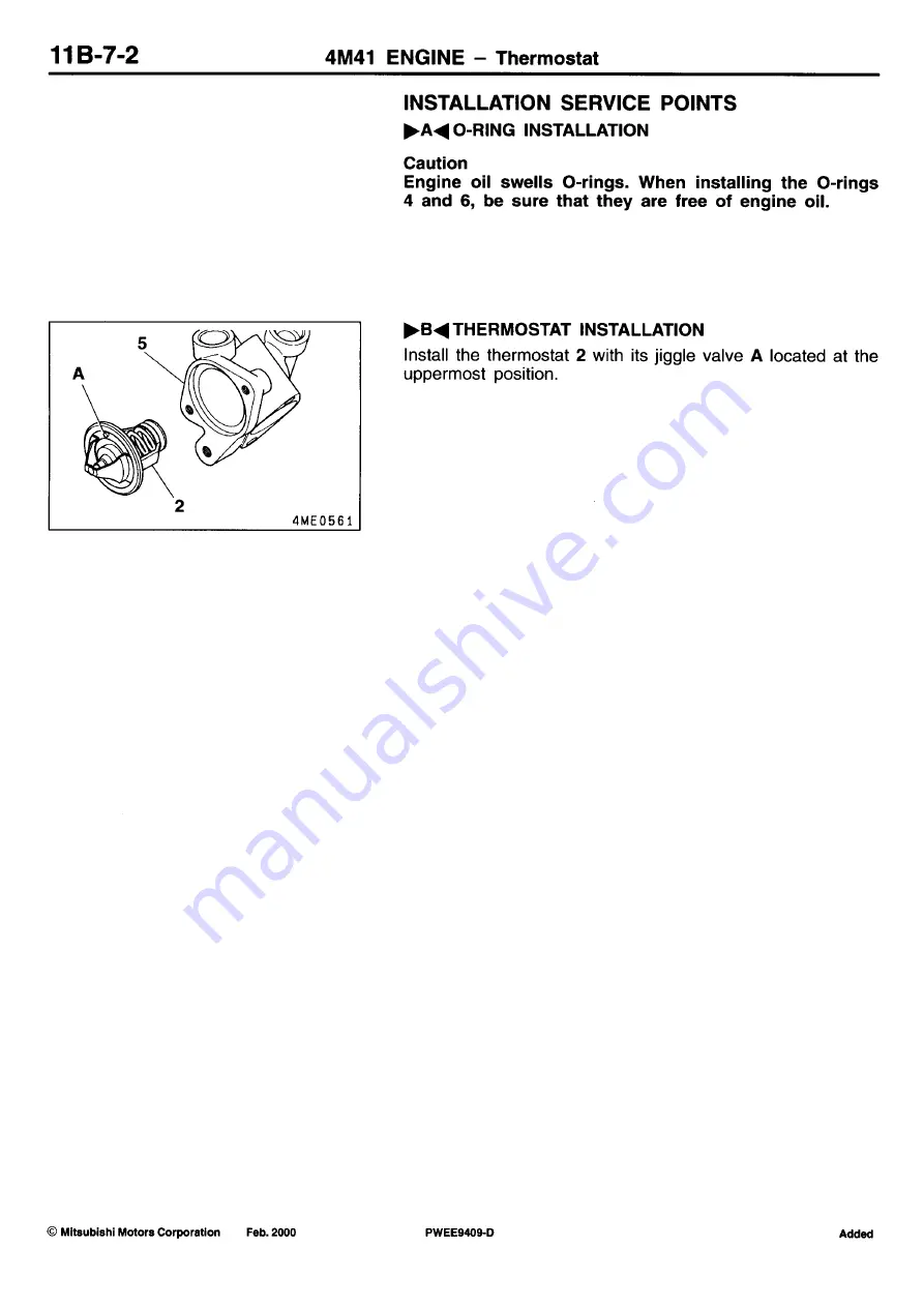 Mitsubishi 4M41 User Manual Download Page 23