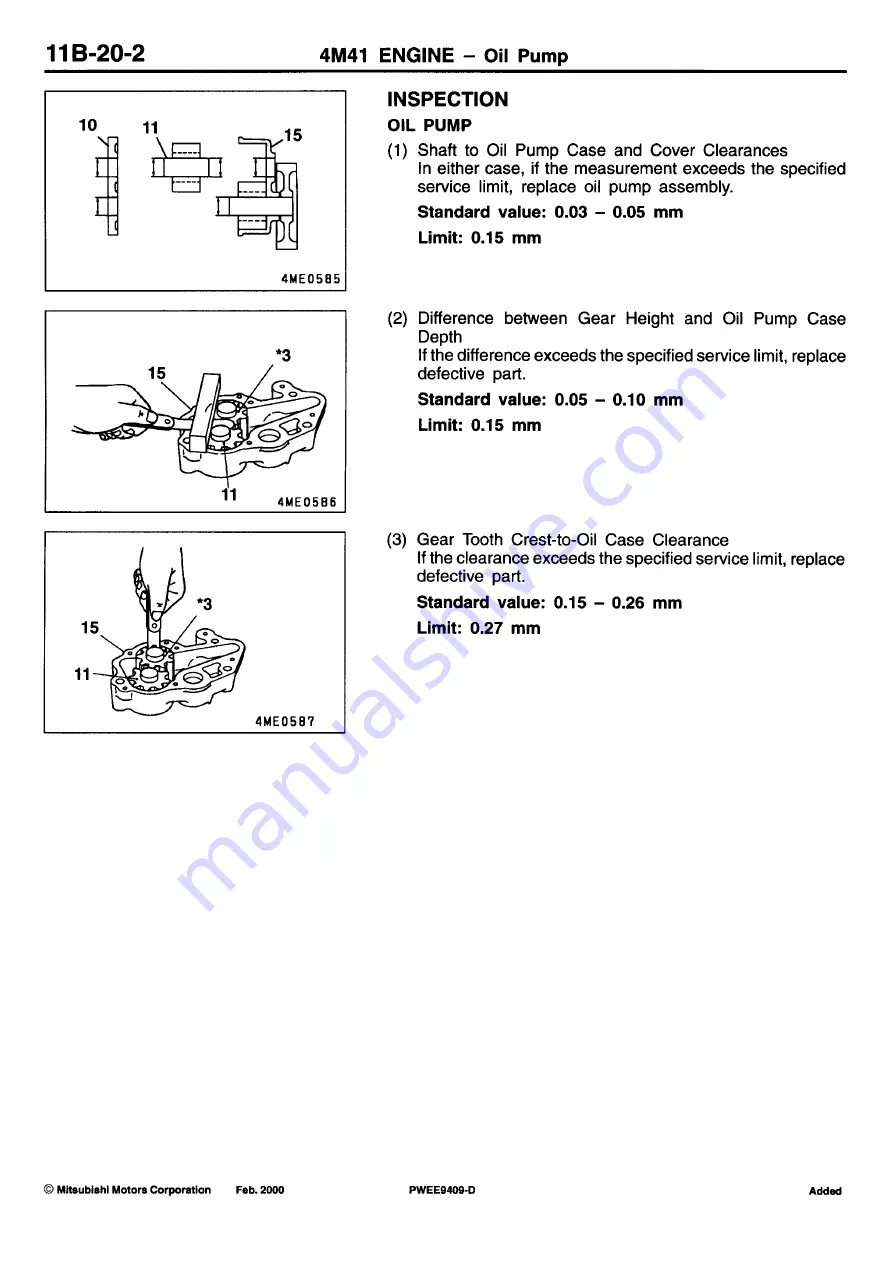 Mitsubishi 4M41 User Manual Download Page 75