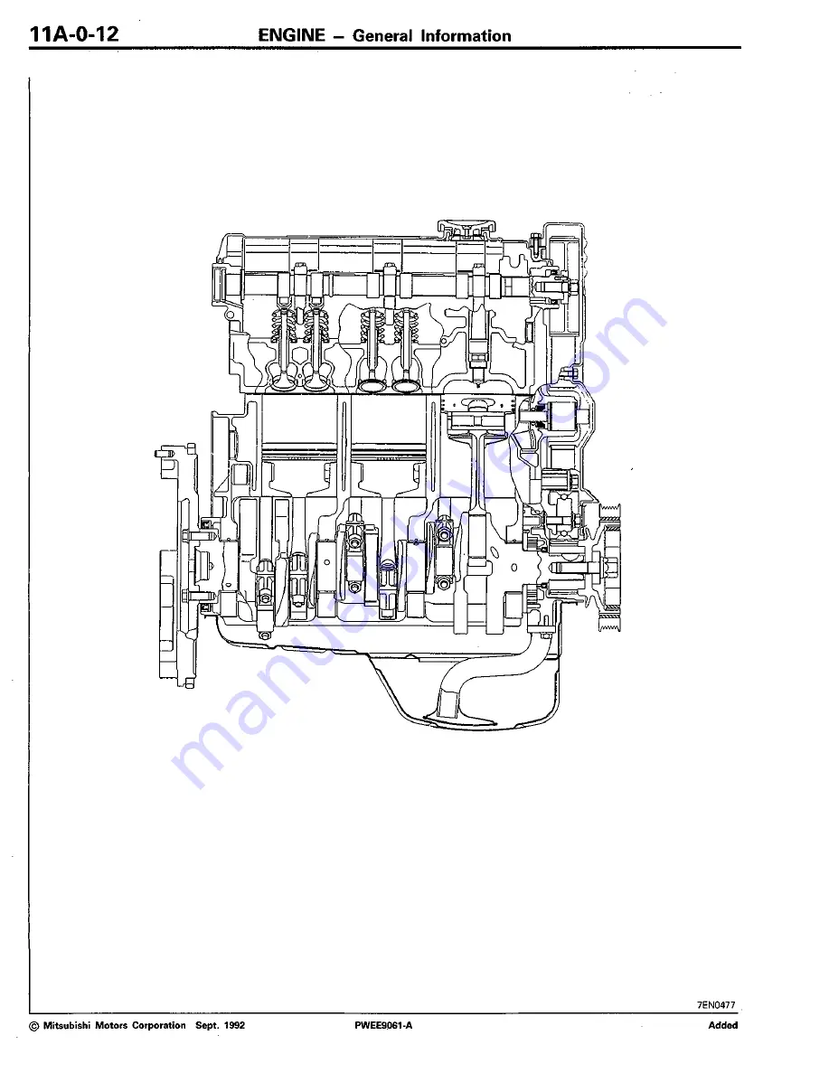 Mitsubishi 6G7 Скачать руководство пользователя страница 13