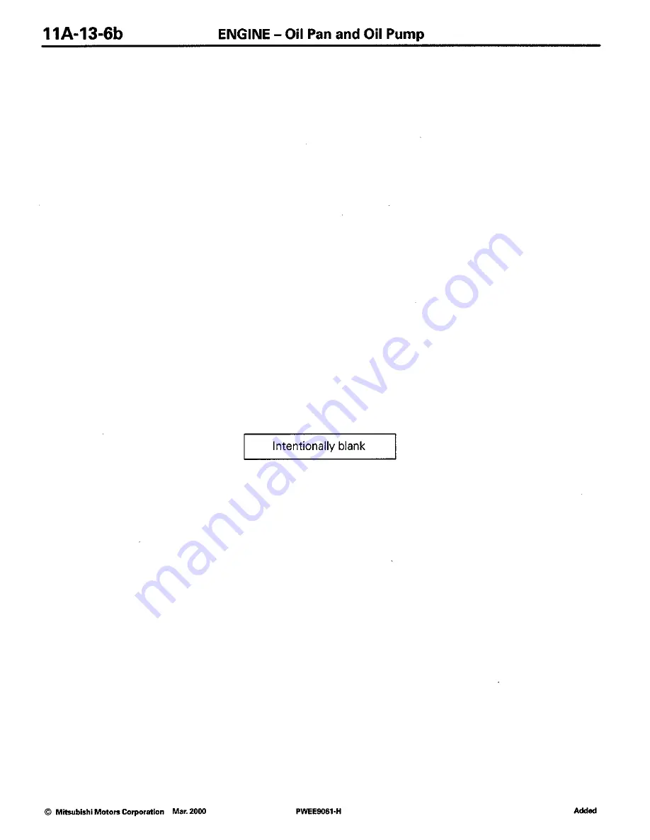 Mitsubishi 6G7 User Manual Download Page 171