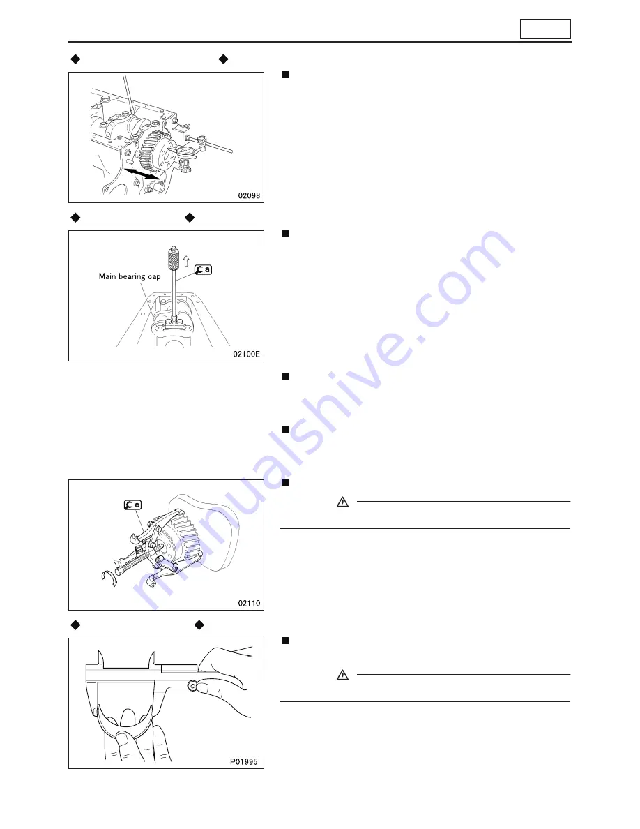 Mitsubishi 6M60-TL Service Manual Download Page 107