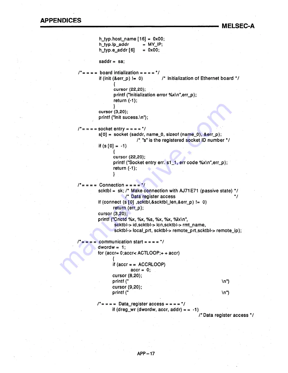 Mitsubishi AJ71E71 User Manual Download Page 228