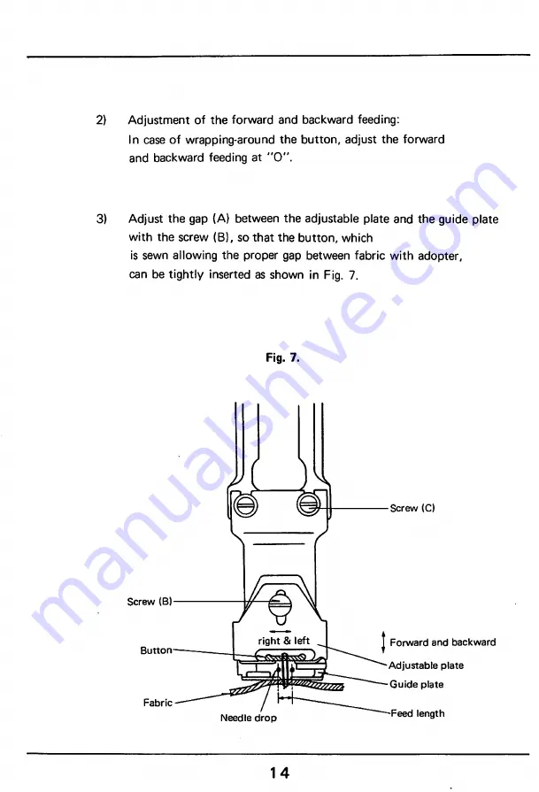 Mitsubishi CB-610 Instruction For Attachment And Use Download Page 15