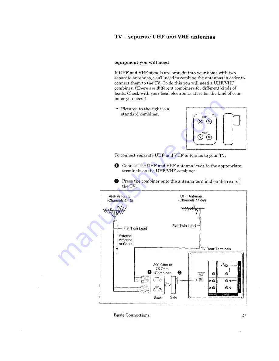 Mitsubishi CK-31304 Owner'S Manual Download Page 27