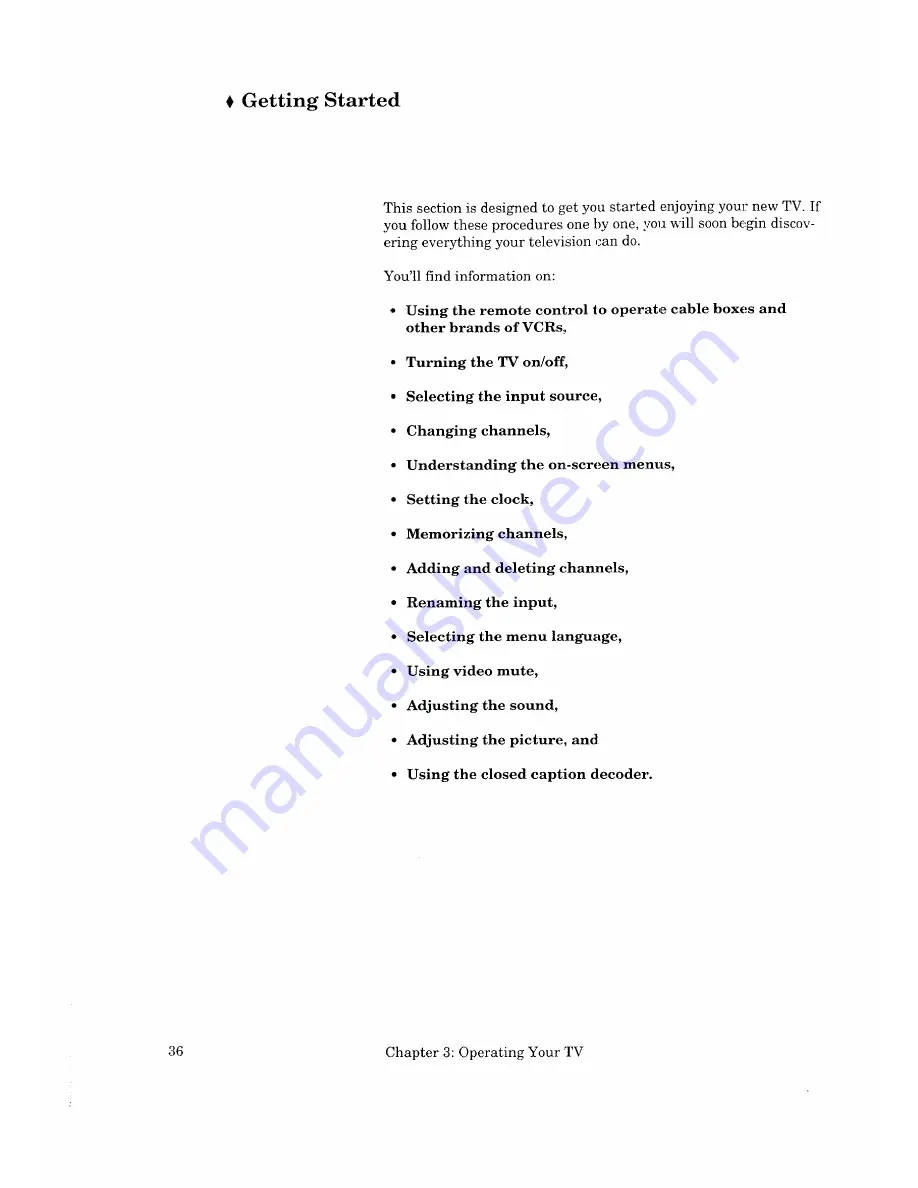 Mitsubishi CK-31304 Owner'S Manual Download Page 36