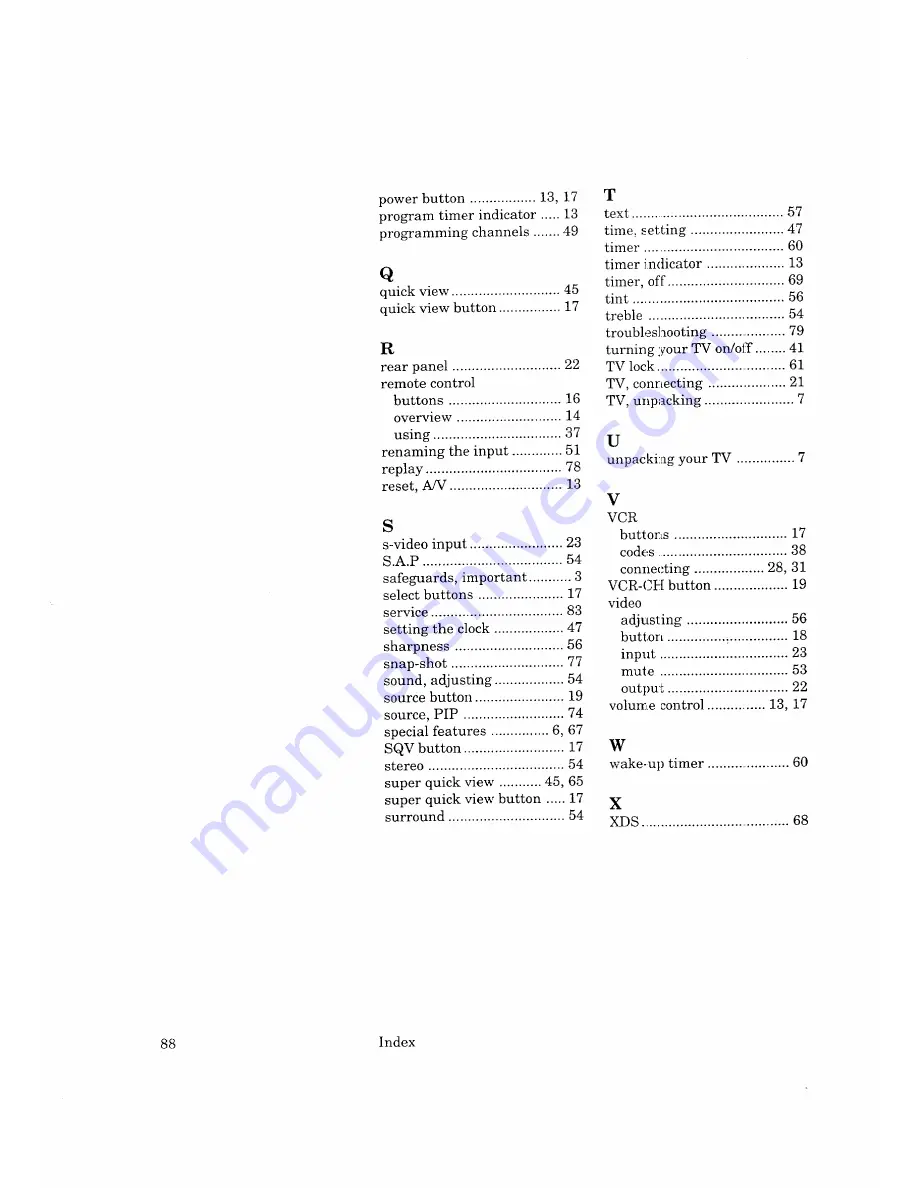 Mitsubishi CK-31304 Owner'S Manual Download Page 86