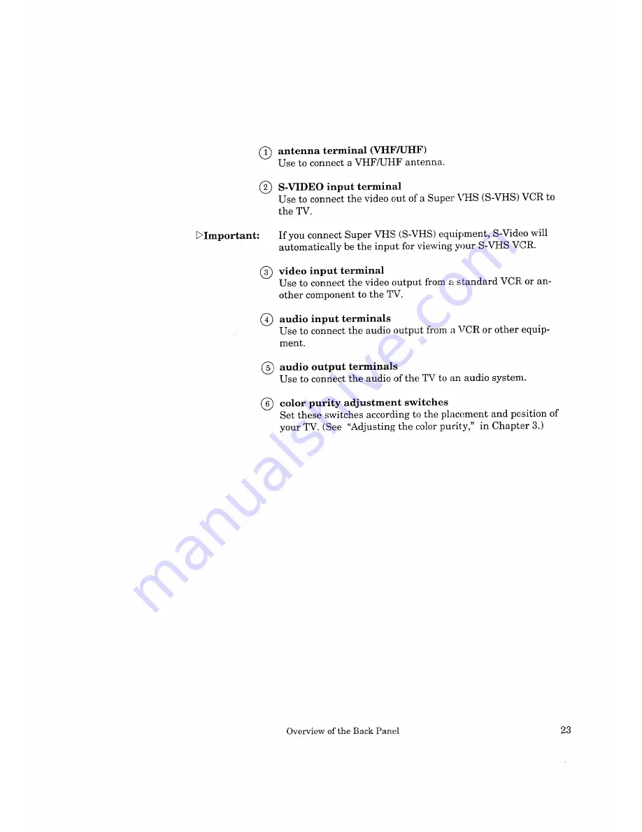 Mitsubishi CK-32308 Owner'S Manual Download Page 23