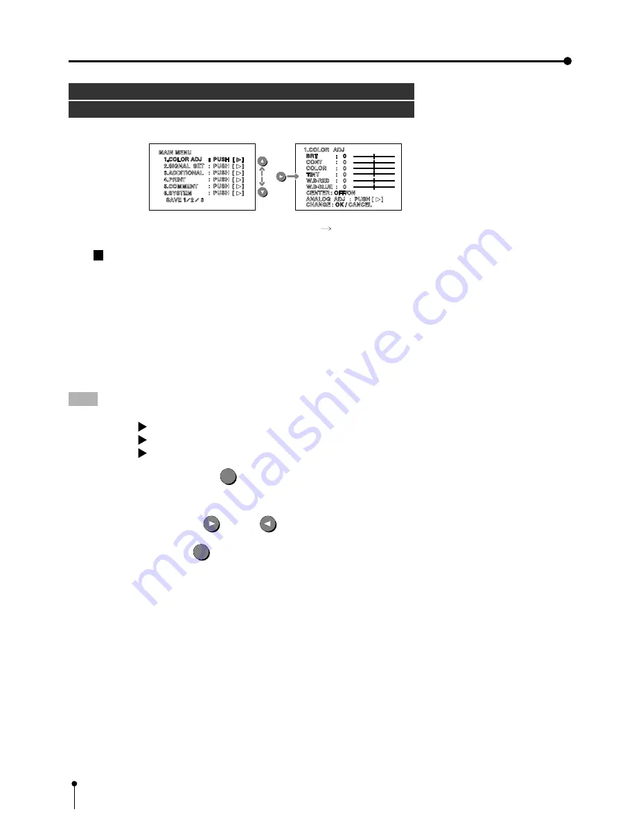 Mitsubishi CP710E Operation Manual Download Page 31