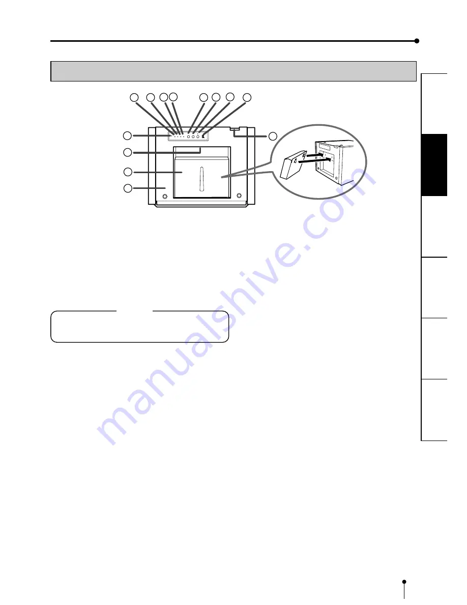 Mitsubishi CP8000DW Operation Manual Download Page 10