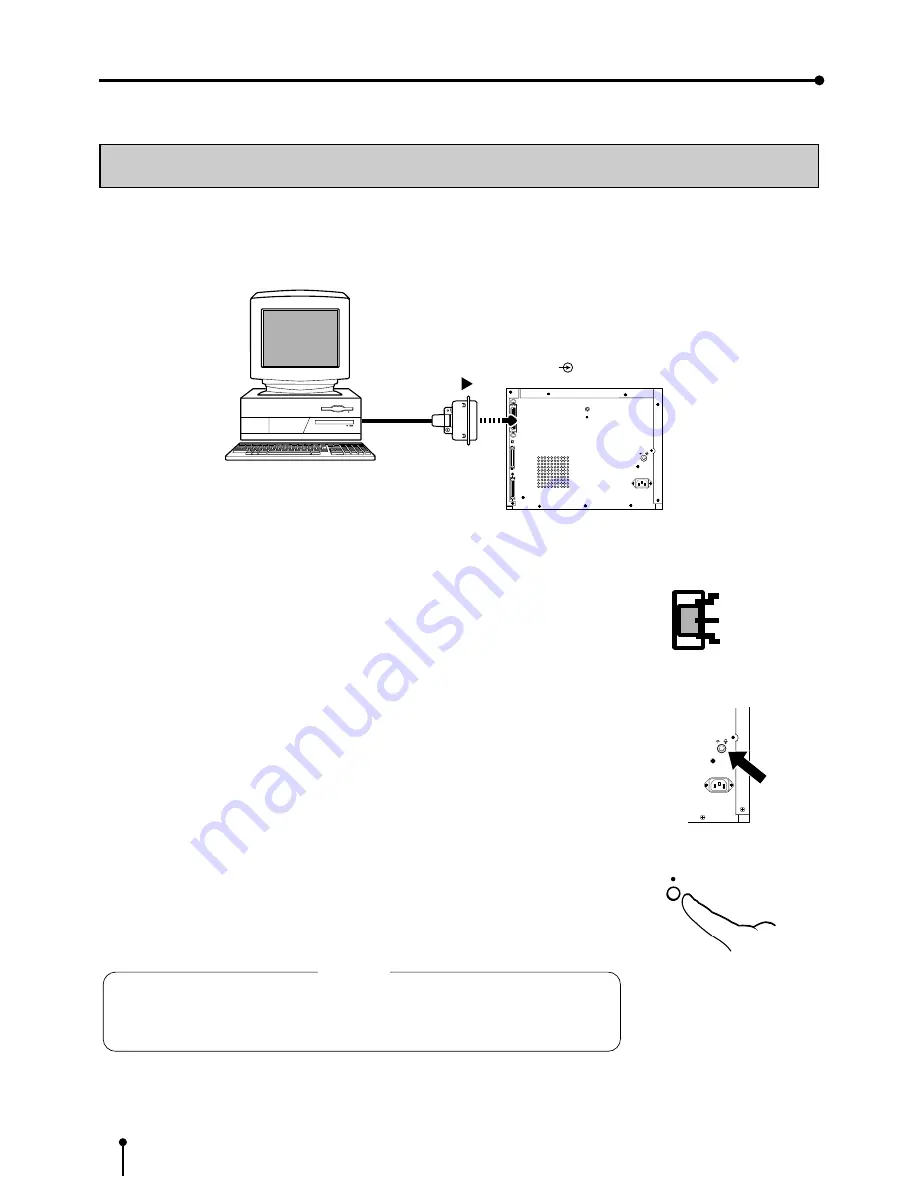 Mitsubishi CP8000DW Operation Manual Download Page 13