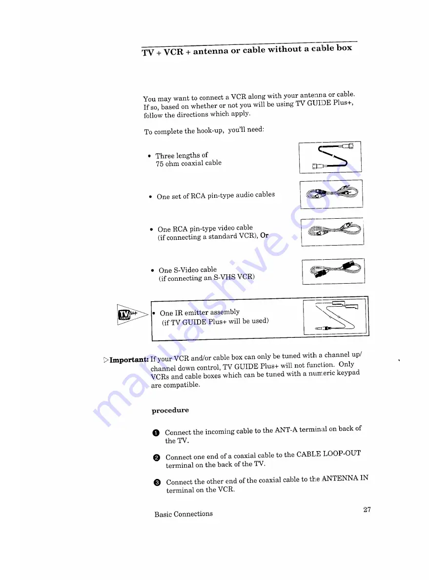 Mitsubishi CS-10509 Скачать руководство пользователя страница 29