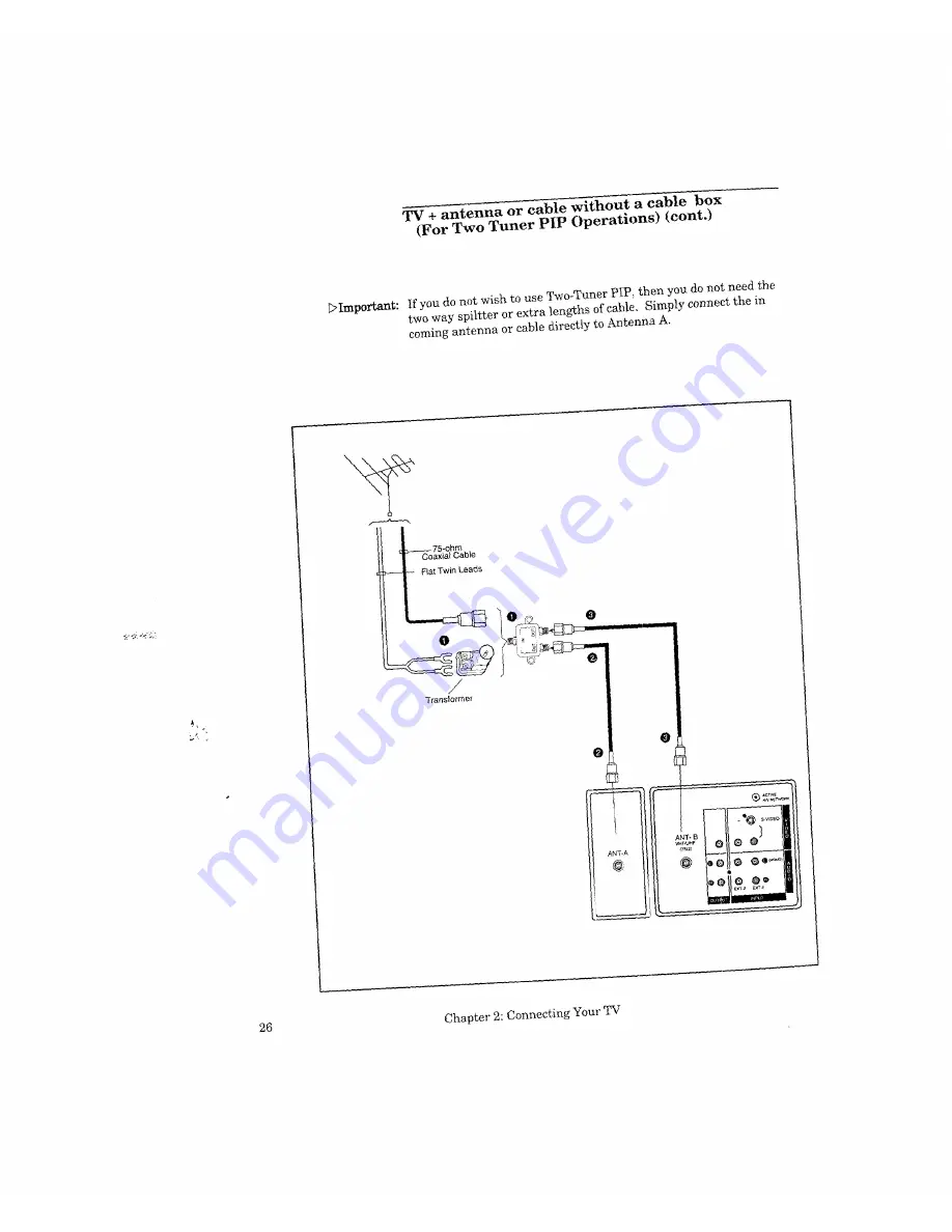 Mitsubishi CS-31505 Owner'S Manual Download Page 26