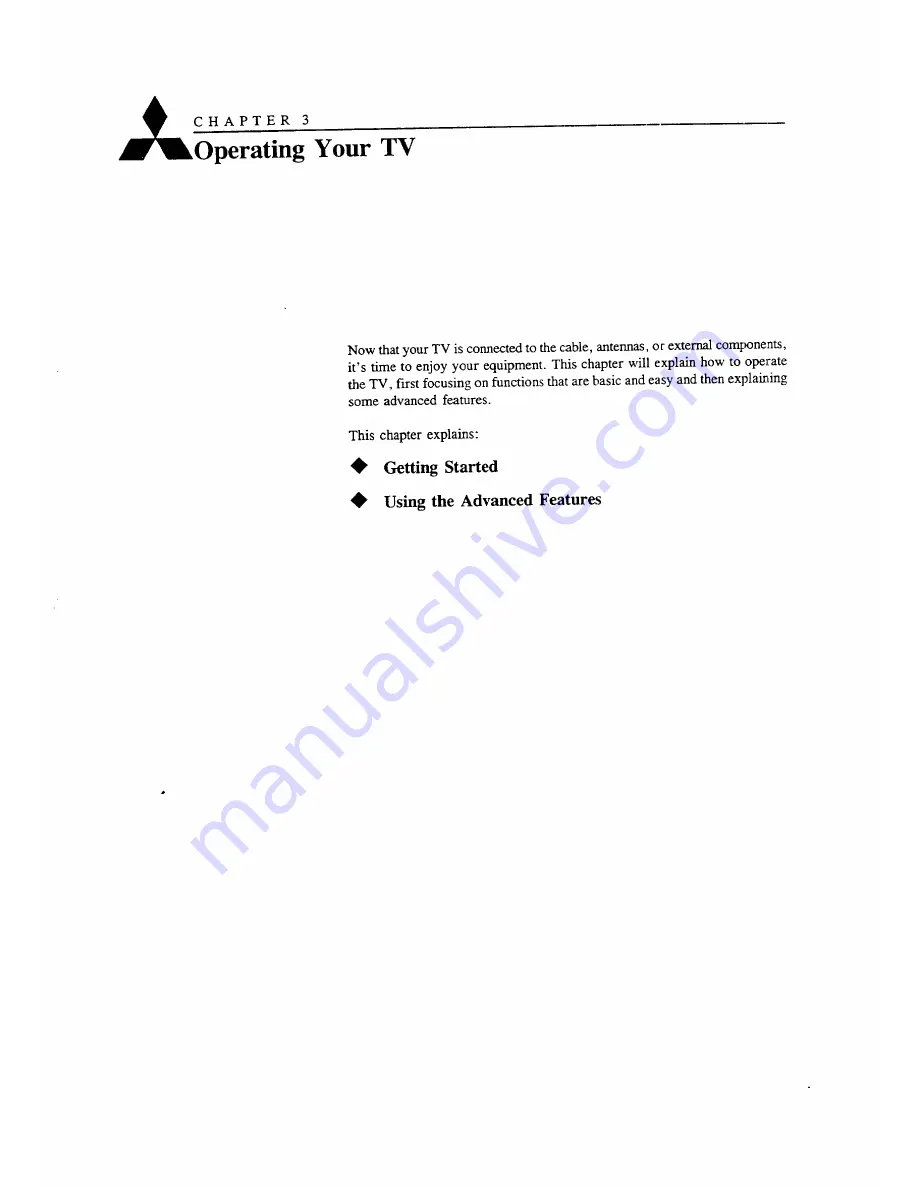 Mitsubishi CS-35201A Owner'S Manual Download Page 43