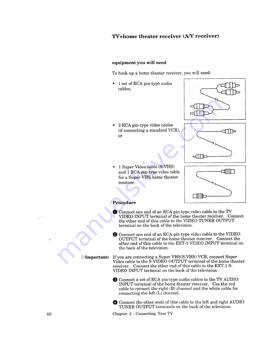 Mitsubishi CS-40503 Owner'S Manual Download Page 44