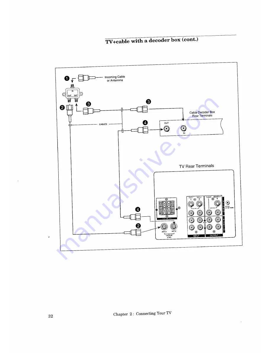 Mitsubishi CS-40505 Owner'S Manual Download Page 34