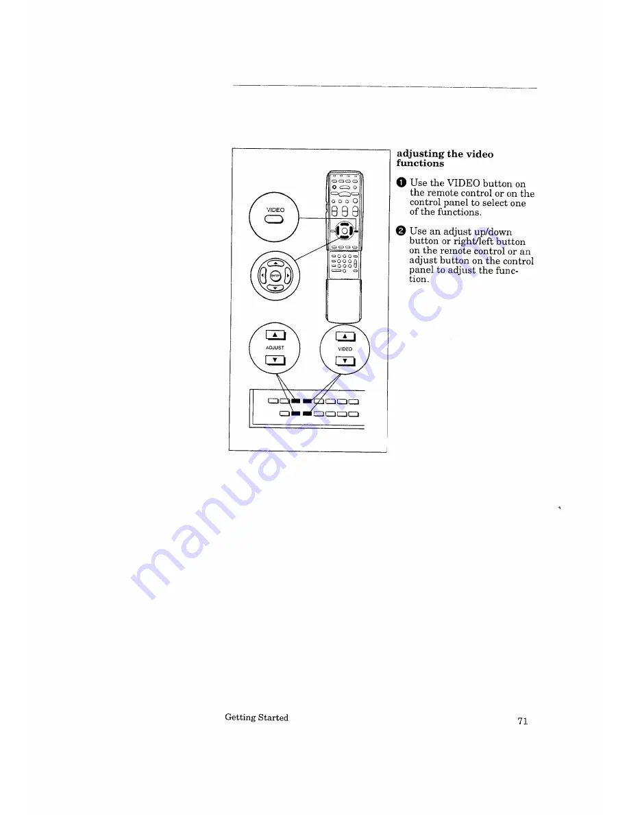 Mitsubishi CS-40505 Owner'S Manual Download Page 73