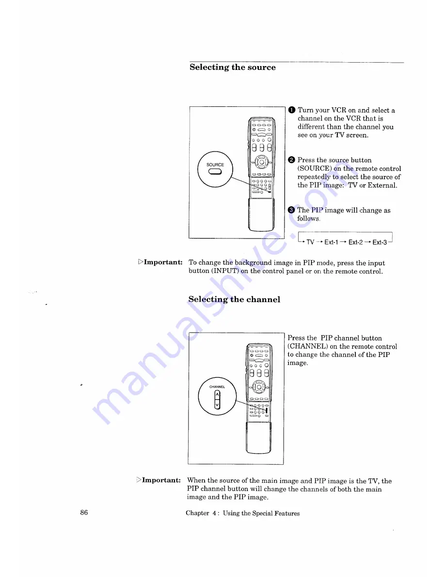 Mitsubishi CS-40505 Owner'S Manual Download Page 88