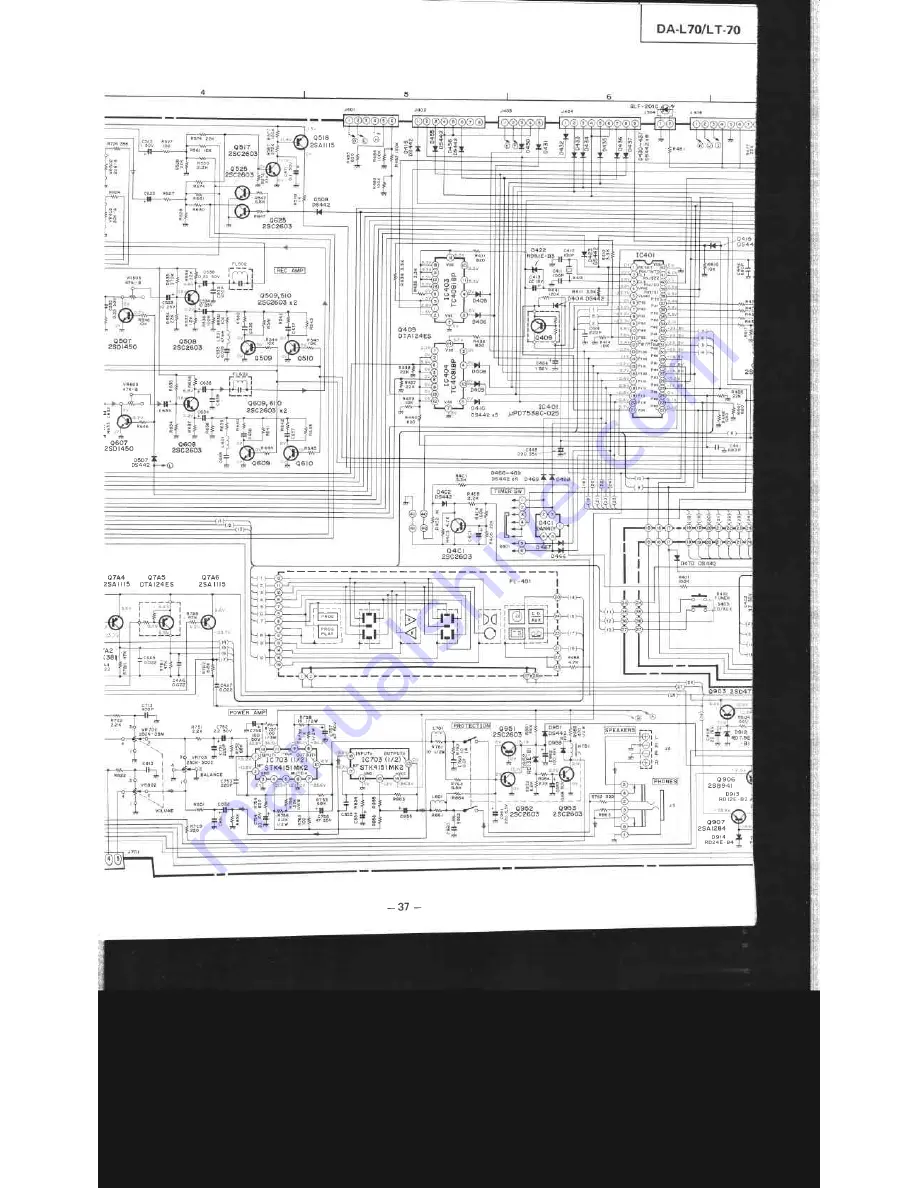 Mitsubishi DA-L70 Servise Manual Download Page 36