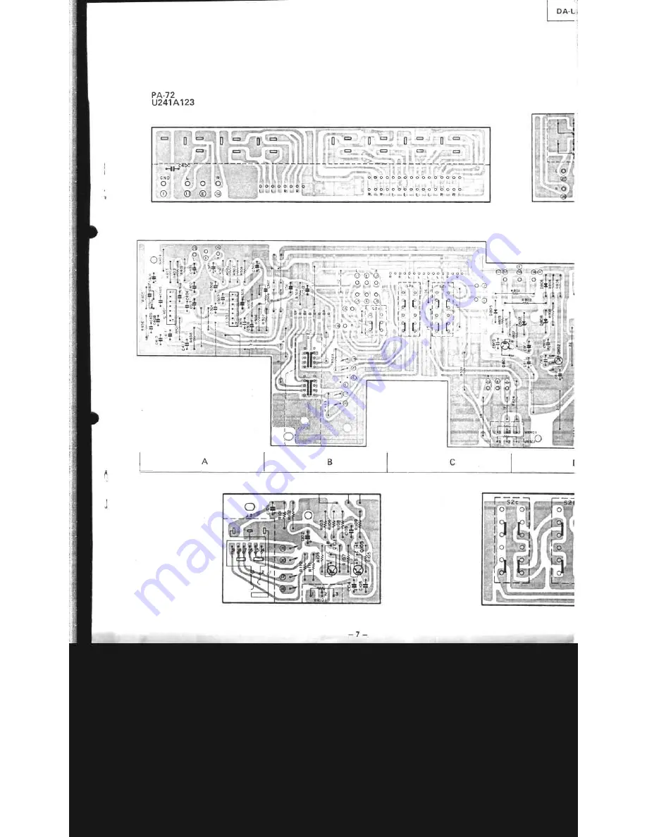 Mitsubishi DA-U310 Скачать руководство пользователя страница 9