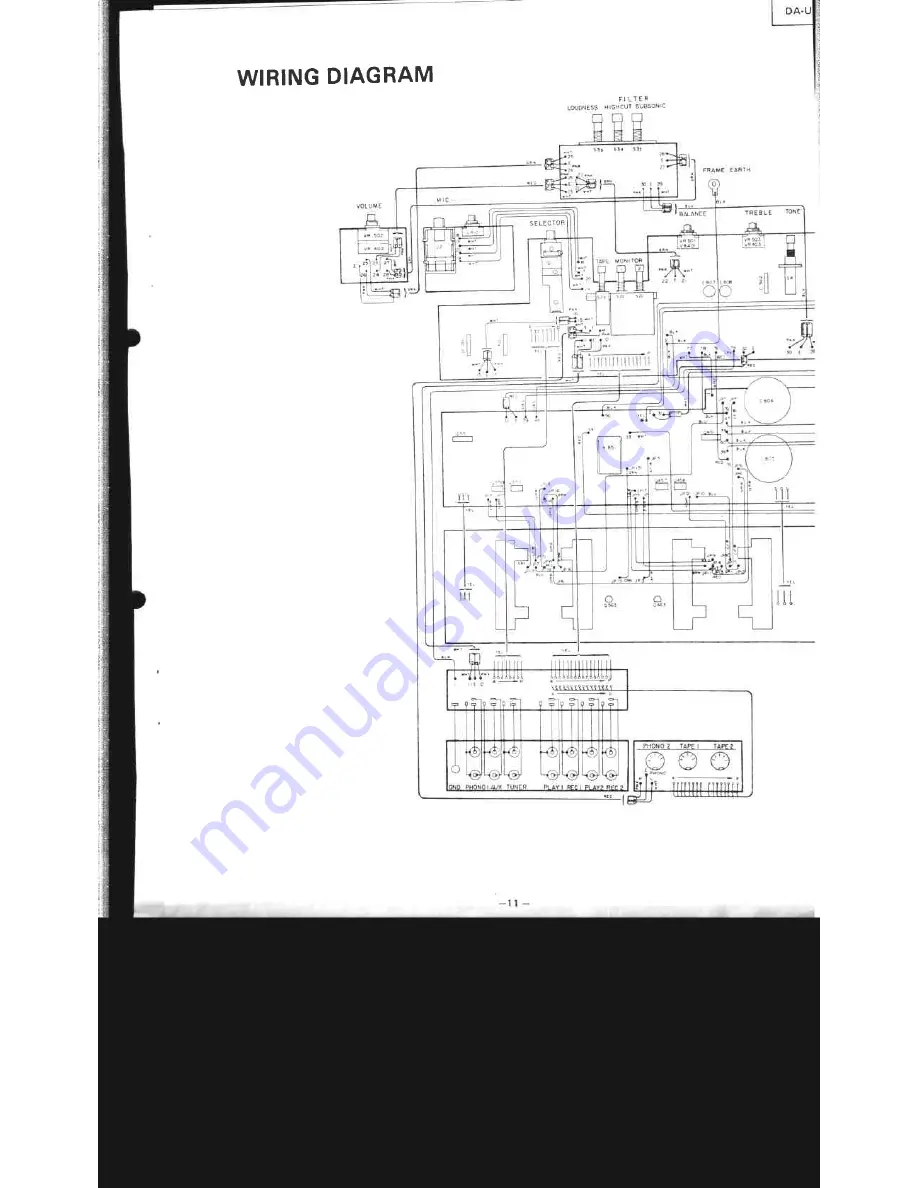 Mitsubishi DA-U310 Скачать руководство пользователя страница 13