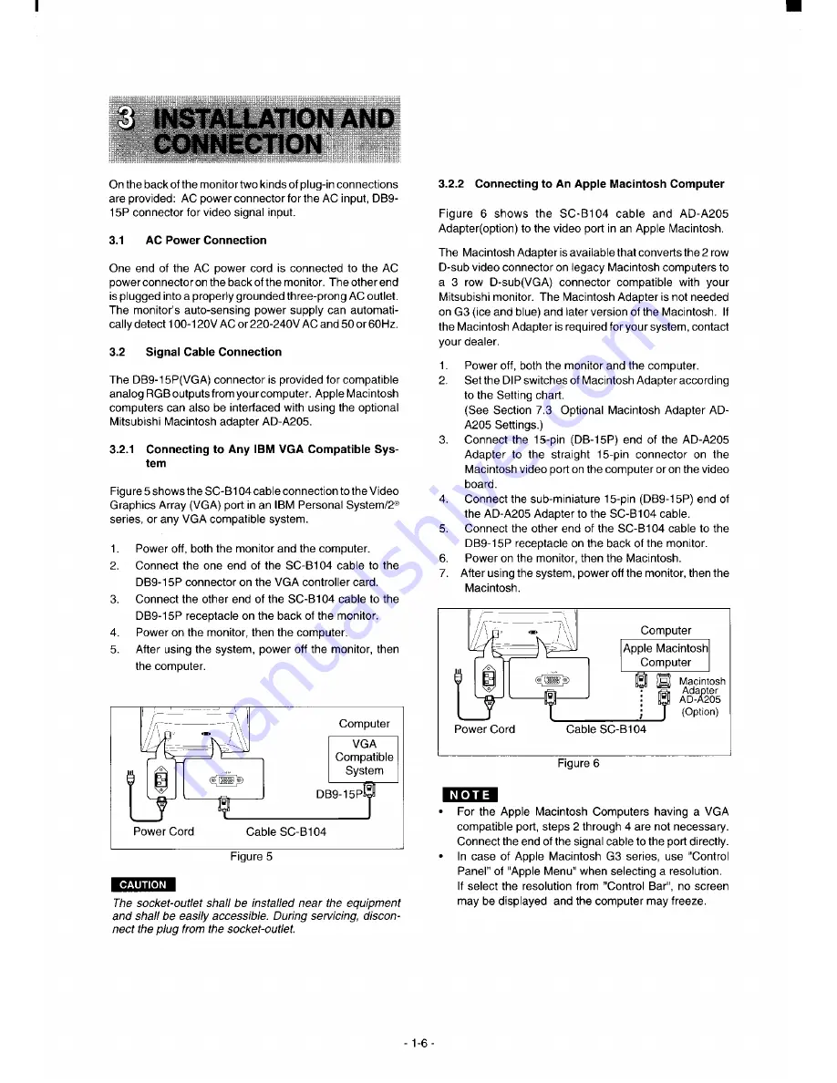 Mitsubishi Diamond Pro 920 NUR1905STTKW User Manual Download Page 9