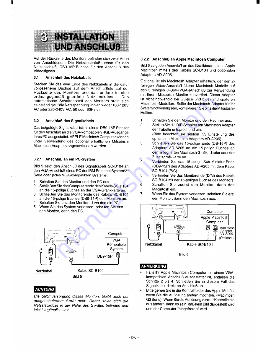 Mitsubishi Diamond Pro 920 NUR1905STTKW User Manual Download Page 24