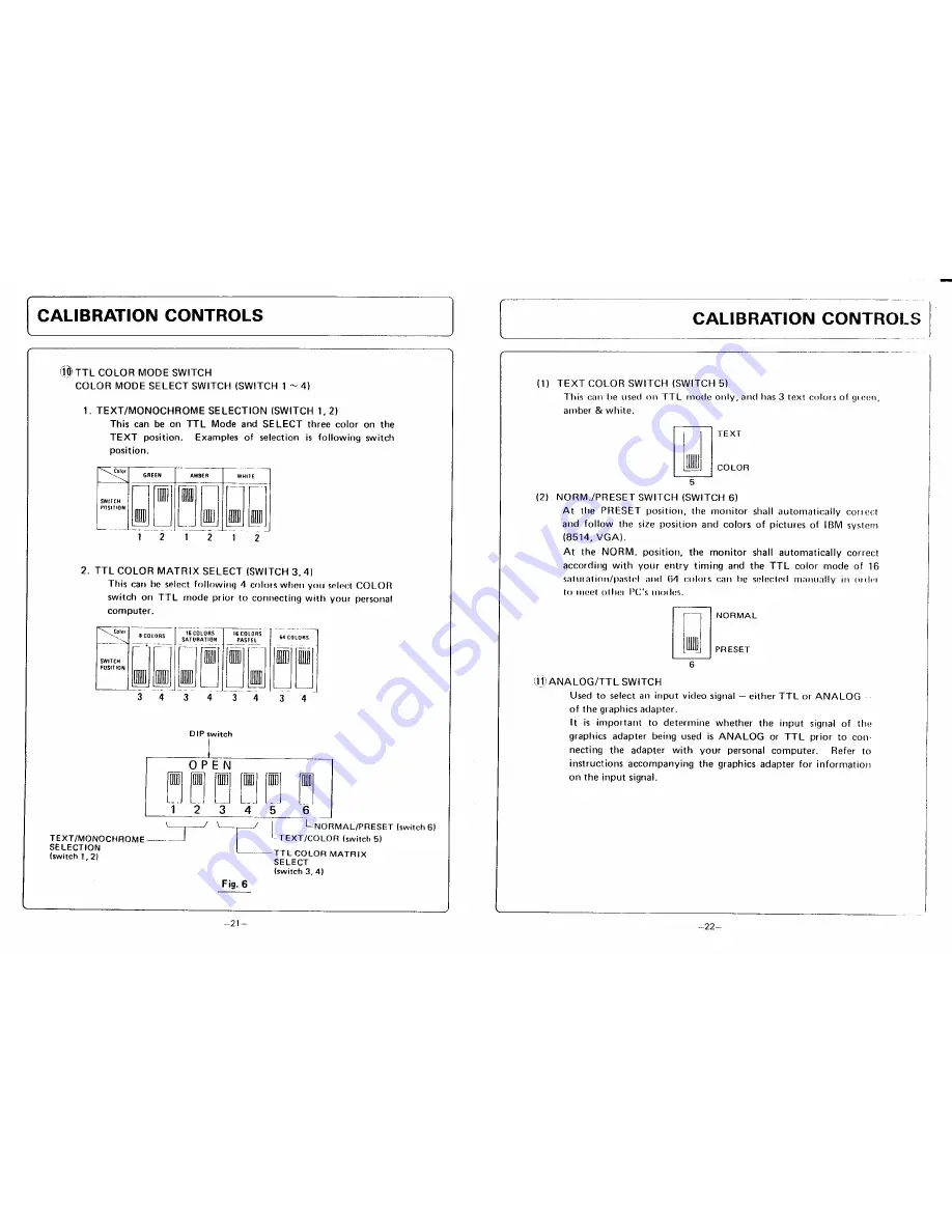 Mitsubishi Diamond Scan HC3905 ATK User Manual Download Page 10