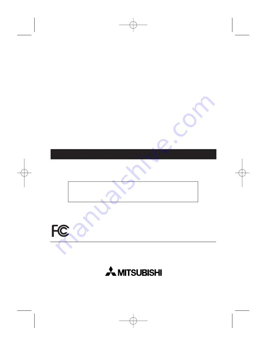 Mitsubishi DiamondPoint NX85 LCD User Manual Download Page 39