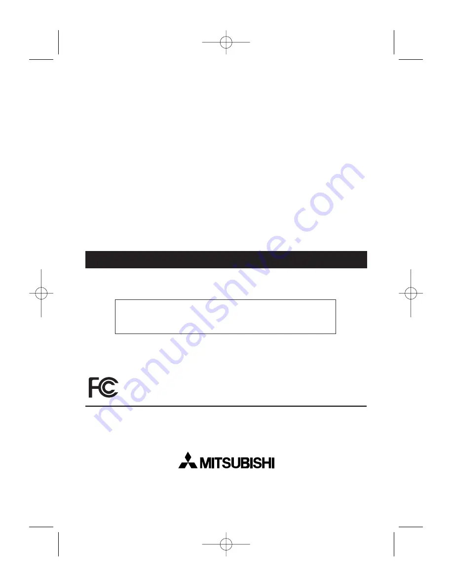 Mitsubishi DiamondPoint NX85 LCD Скачать руководство пользователя страница 40