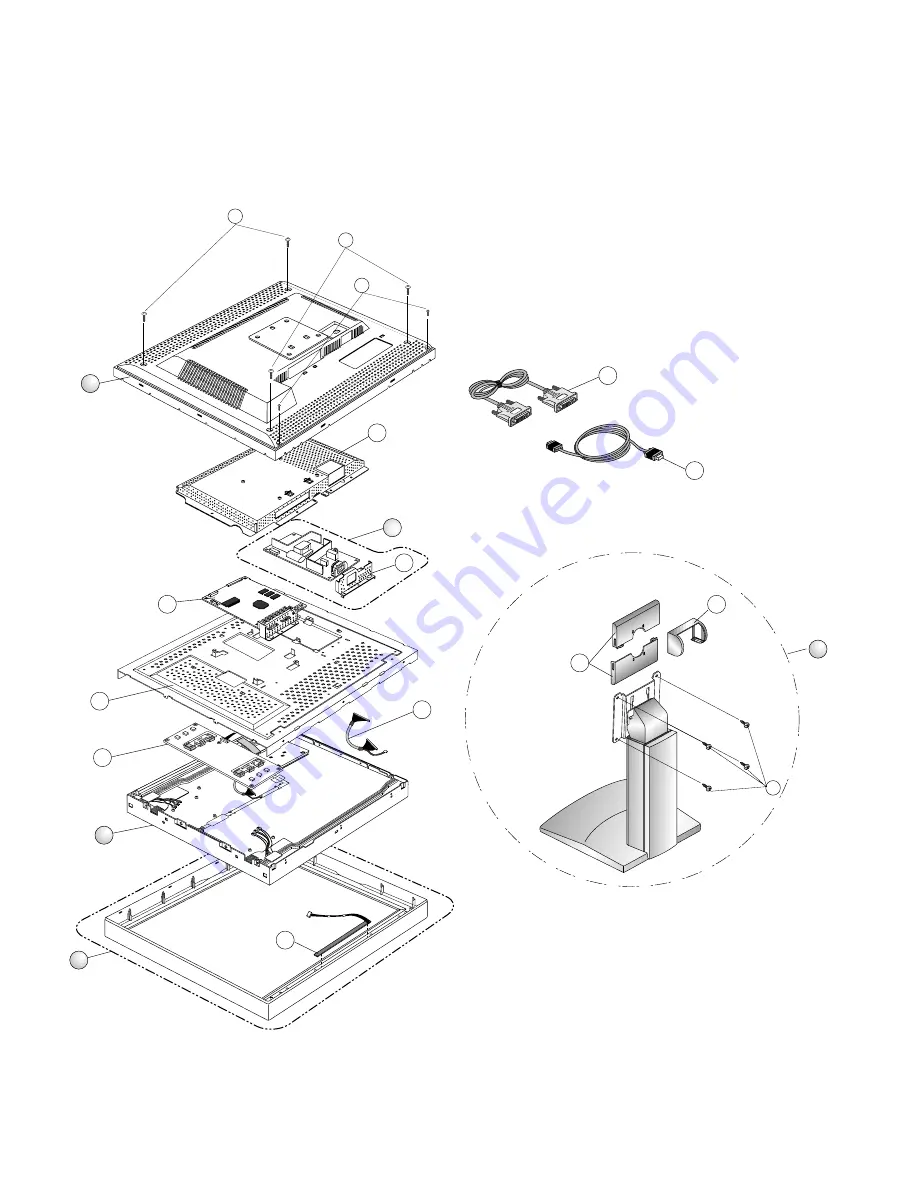 Mitsubishi DiamondPoint NX85LCD Service Manual Download Page 30