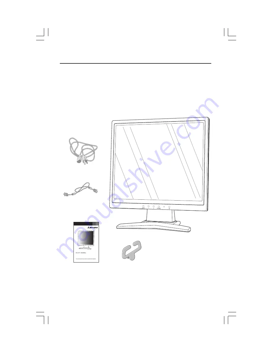 Mitsubishi DiamondPoint V51LCD Скачать руководство пользователя страница 25