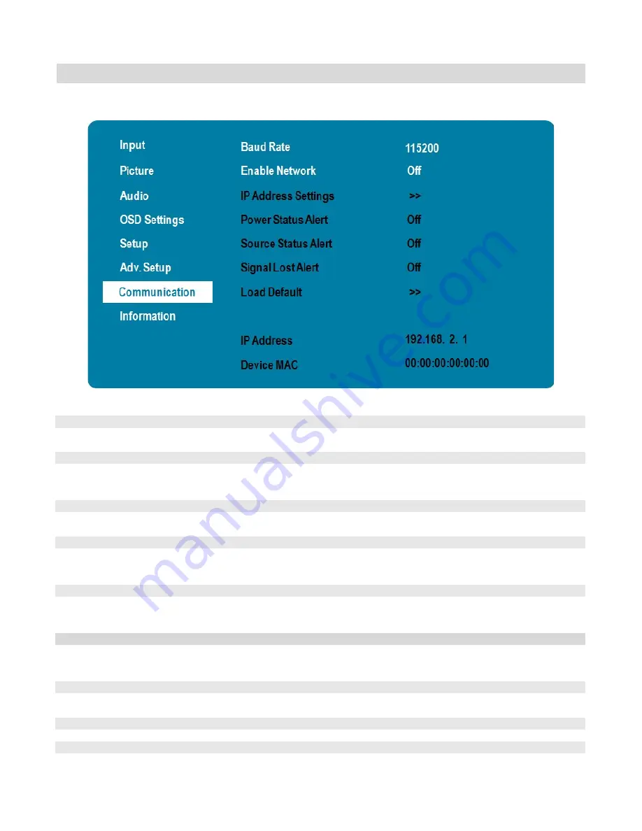 Mitsubishi Diamondview DV75UM User Manual Download Page 31