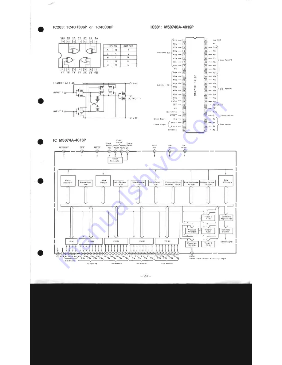 Mitsubishi DP-47P Скачать руководство пользователя страница 23