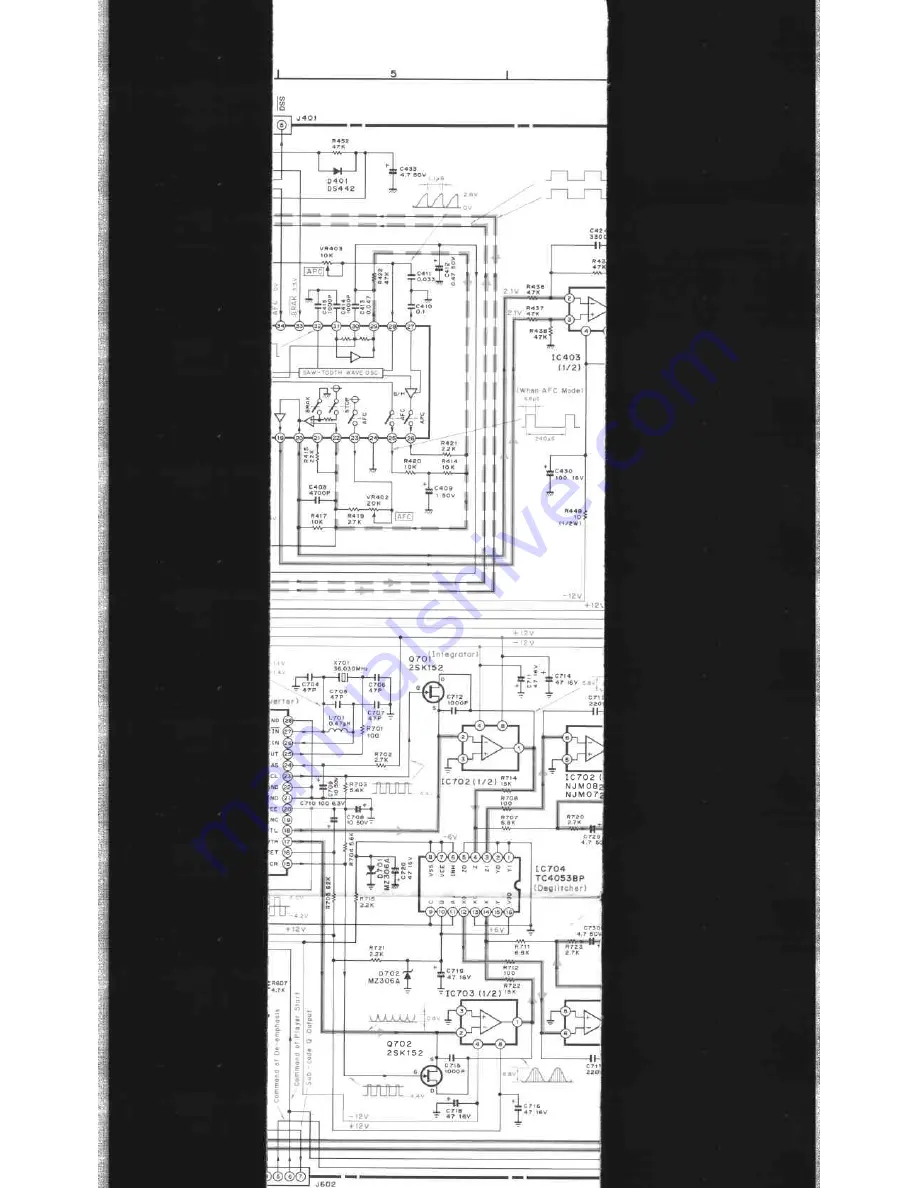 Mitsubishi DP-47P Service Manual Download Page 43