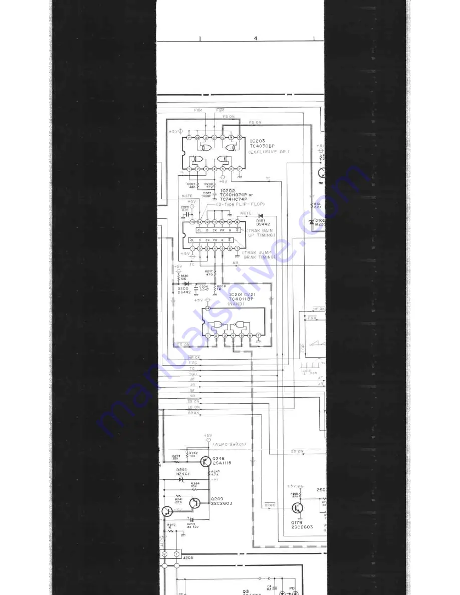 Mitsubishi DP-47P Service Manual Download Page 44