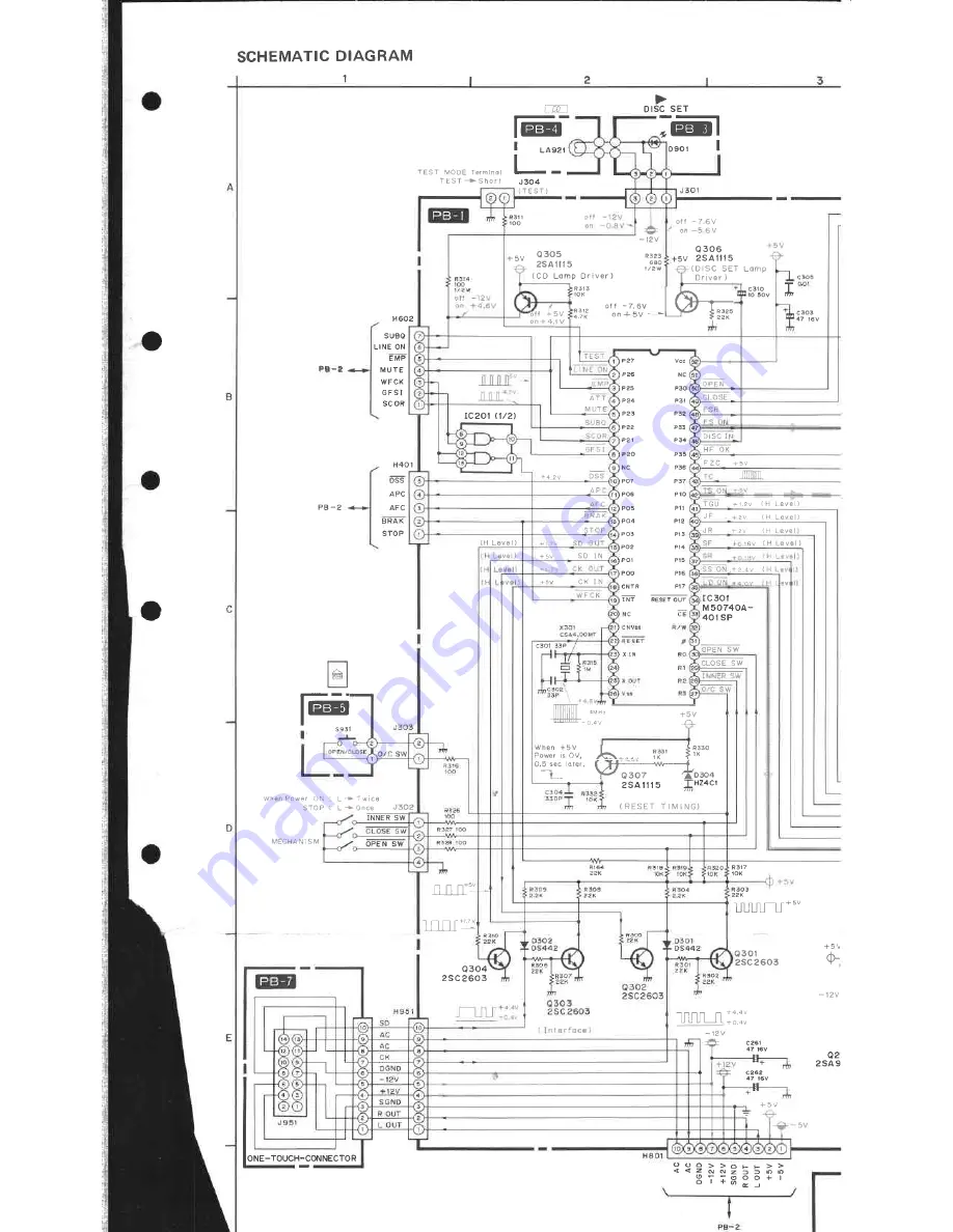 Mitsubishi DP-47P Service Manual Download Page 52